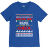 Santa Only Comes Once A Year Papa Is Always Here To Cheer V-Neck Tee