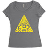 iluminaty Women's Triblend Scoop T-shirt