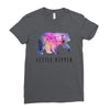 Little Dipper with Galaxy Ladies Fitted T-Shirt