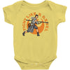 fight like a rebel Baby Bodysuit