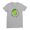 grow a pear Ladies Fitted T-Shirt