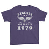 legends are born in 1979 hoodie 7 Youth Tee