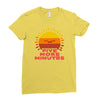 five more minutes Ladies Fitted T-Shirt