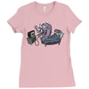 monster found something better Ladies Fitted T-Shirt