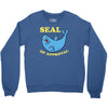 seal of approval Crewneck Sweatshirt