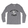 best cat dad ever Long Sleeve Shirts