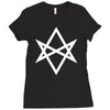 thelema sign Ladies Fitted T-Shirt
