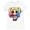 harley quinn Ladies Fitted T-Shirt