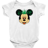 mickey dope ganja Baby Onesie