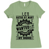 Leo Hated By Many Wanted By Plenty Ladies Fitted T-Shirt