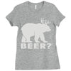 beer Ladies Fitted T-Shirt