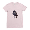 Owl Ladies Fitted T-Shirt