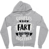 couples that fart together stay together Zipper Hoodie