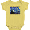 Vincent Van Gogh The Starry Night Baby Bodysuit