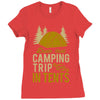 dude that camp trip in tents funny Ladies Fitted T-Shirt