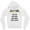 July Girl Zipper Hoodie