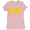 gone squatchin Ladies Fitted T-Shirt