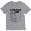 December Girl Facts Capricorn V-Neck Tee