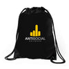 antisocial Drawstring Bags