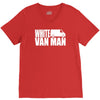 white van man funny V-Neck Tee