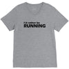i'd rather be running funny cool run runner marathon sport athlete shi V-Neck Tee