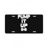 pump it up License Plate