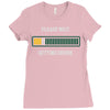 please wait. getting drunk. Ladies Fitted T-Shirt