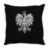polish eagle Throw Pillow