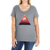 Triangle Ladies Curvy T-Shirt