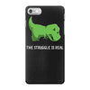 the struggle is real iPhone 7 Case