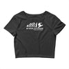 evolution of snowboarding funny Crop Top