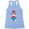 wild aztec monster Racerback Tank