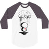 sad, rain heard 3/4 Sleeve Shirt