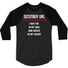 December Girl 3/4 Sleeve Shirt