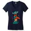 monster pet Women's V-Neck T-Shirt