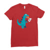 everyone loves marshmallow Ladies Fitted T-Shirt