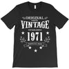 original parts vintage established 1971 perfectly aged T-Shirt