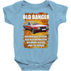 old funny banger cortina, ideal gift or christmas present. Baby Bodysuit