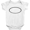 black oval Baby Bodysuit