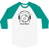 house music 3/4 Sleeve Shirt