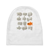 fisheye lens Baby Beanies