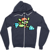 drilly Zipper Hoodie