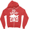 reel great dad Zipper Hoodie