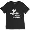 peace and music V-Neck Tee
