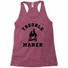 Trouble Maker Racerback Tank
