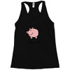 happy pig Racerback Tank