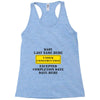 Under Construction Personalize Baby Racerback Tank
