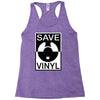 save the vinyl Racerback Tank