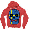 sweden till i die Zipper Hoodie
