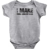 i make good looking kids Baby Onesie